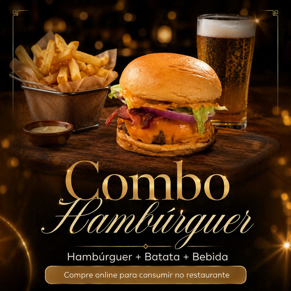 Combo Hambúrguer